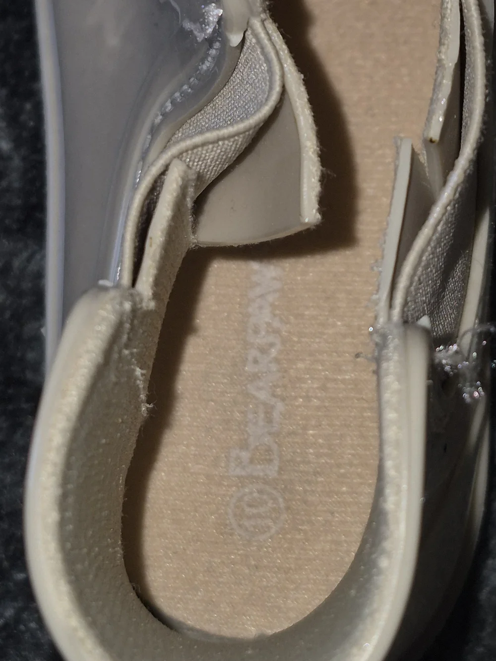 Kids Cream Rain Chelsea Boots - Brand Bear Paw 10